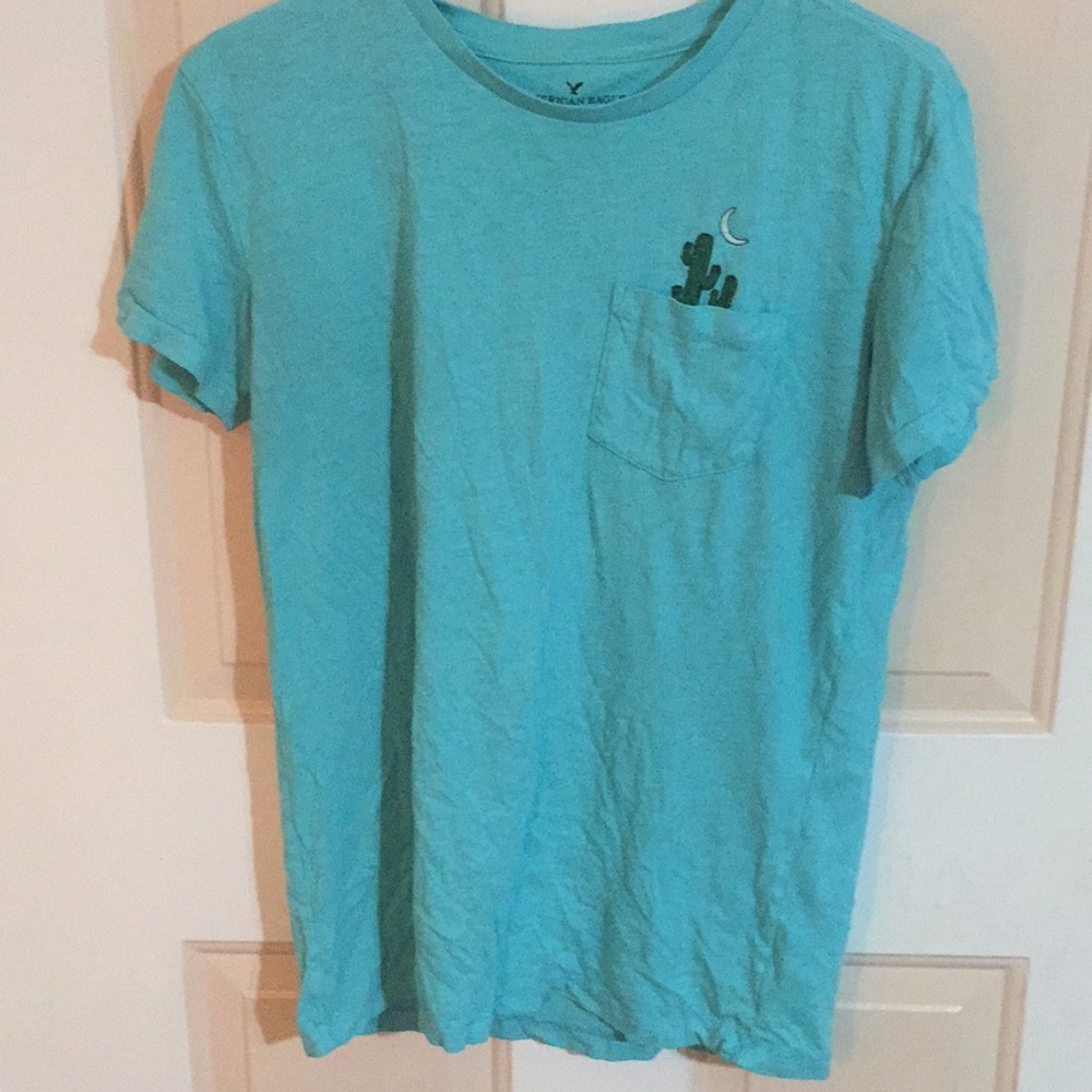 American Eagle Cactus Pocket tee